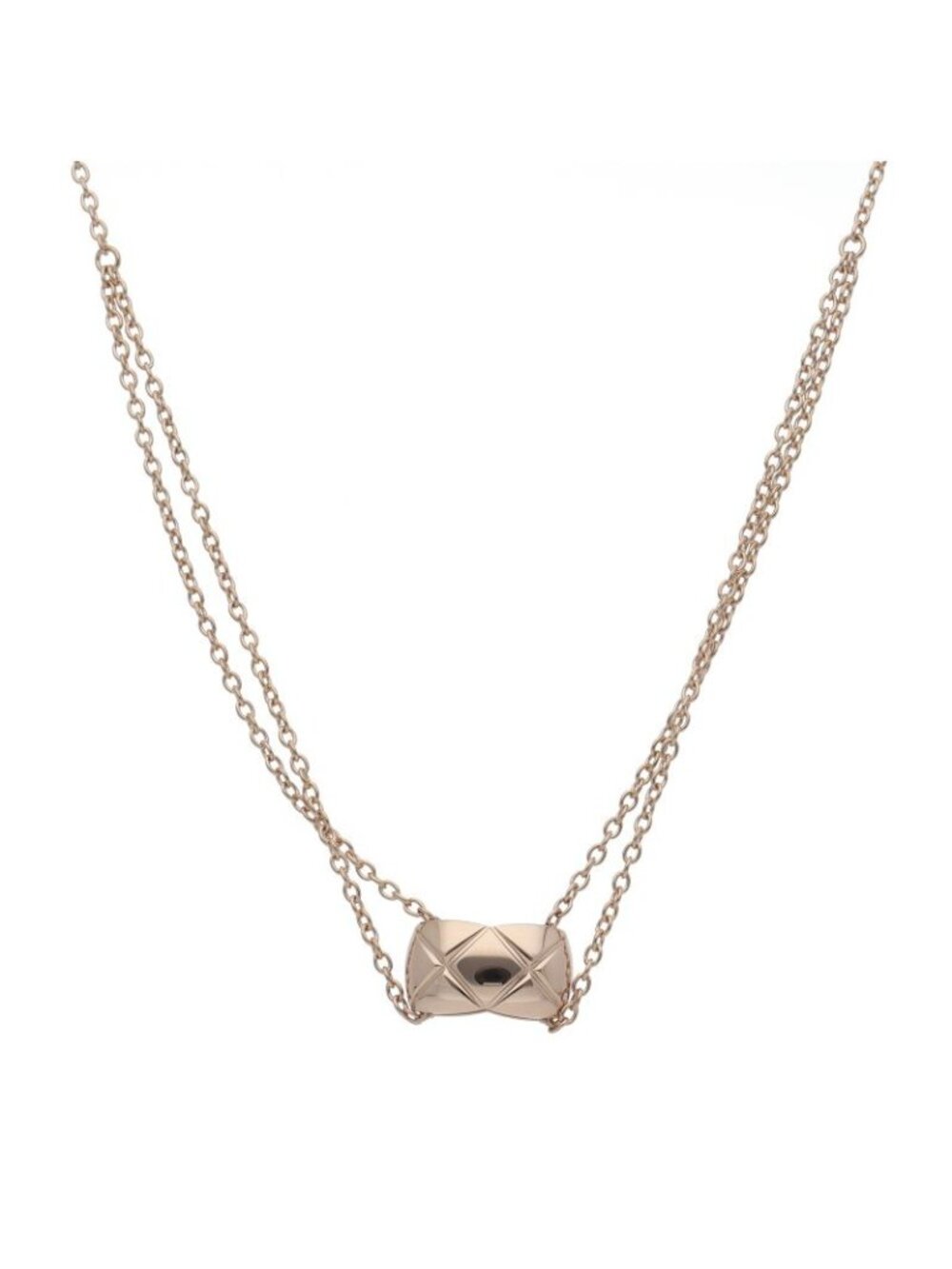Chanel Coco Crush Necklace 18K Pink Gold - Picture 2 of 5